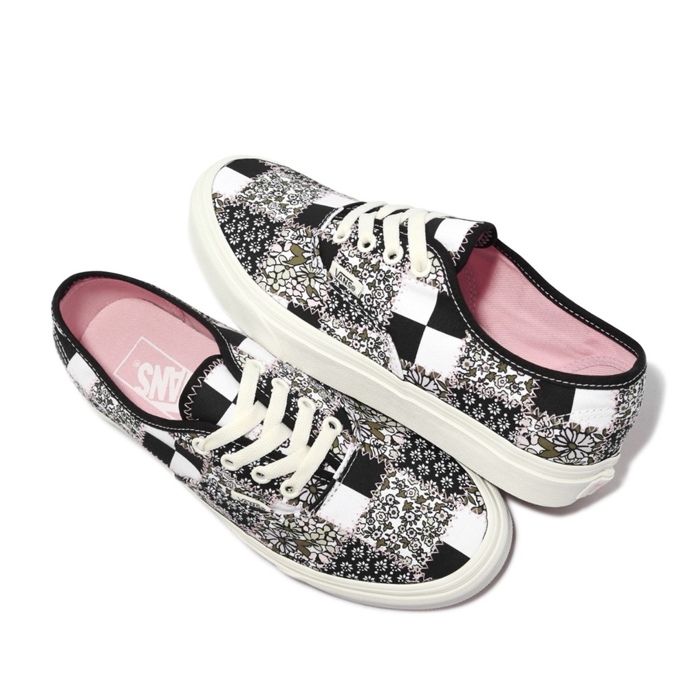 Floral Patchwork Vans - image 1